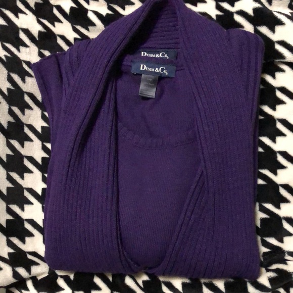 Denim&Co. Ladies 2-pc Sweater Set - Picture 11 of 11